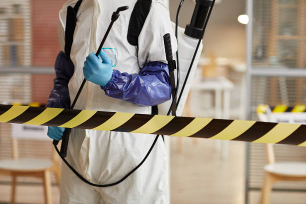 Professional Crime Scene Cleanup technician working in Montague, MI